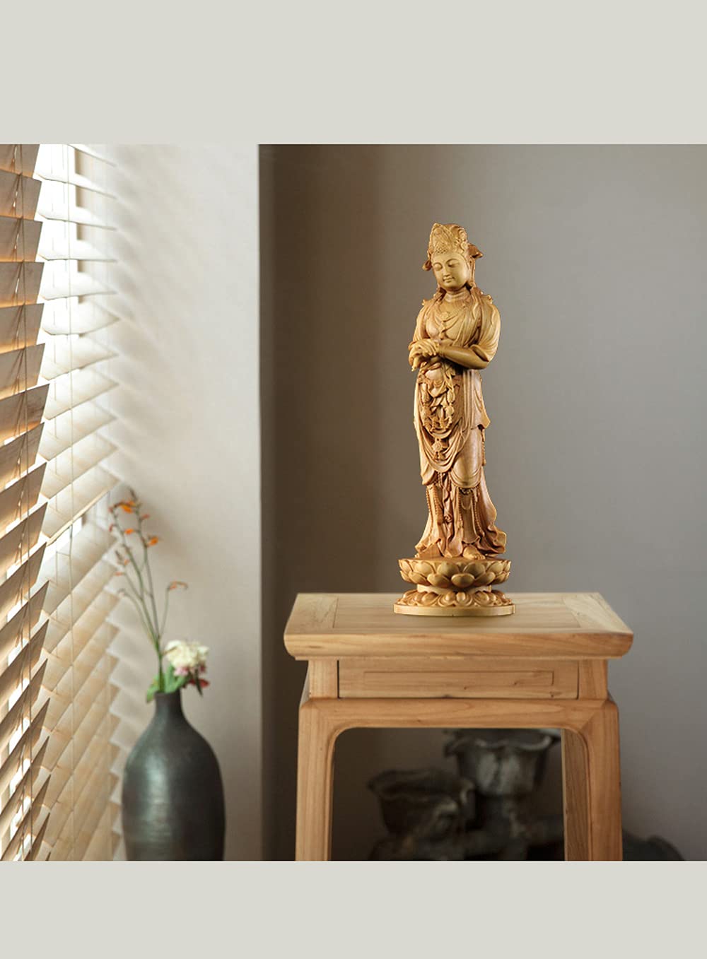 観音菩薩立像』仏像 高さ15cm 唐金